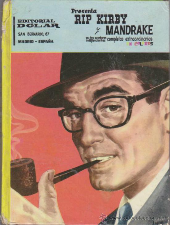 Tebeos: Rip Kirby y Mandrake. Dolar. Tapas duras - 96 pp. color. - Foto 1