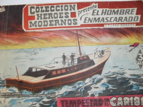 Tebeos: EL HOMBRE ENMASCARADO Y FLASH GORDON N&ordm;48 - Foto 1
