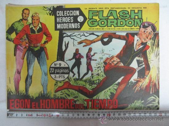 Tebeos: Comic de Flash Gordon, Egon, el hombre del tiempo, n&ordm; 9 - Foto 1