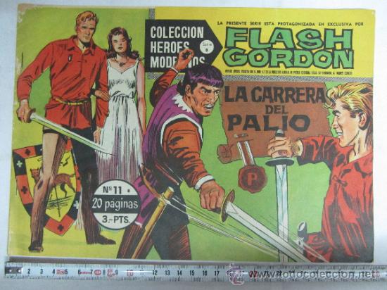 Tebeos: Comic de Flash Gordon, La carrera del Palio, n&ordm; 11 - Foto 1