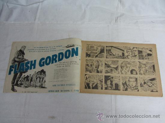 Tebeos: Comic de Flash Gordon, La Terrestre de Titan, n&ordm; 1 - Foto 2