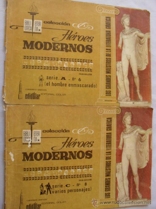 Tebeos: COLECCION HEROES MODERNOS 2 TOMOS - Foto 1