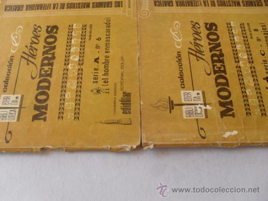 Tebeos: COLECCION HEROES MODERNOS 2 TOMOS - Foto 2