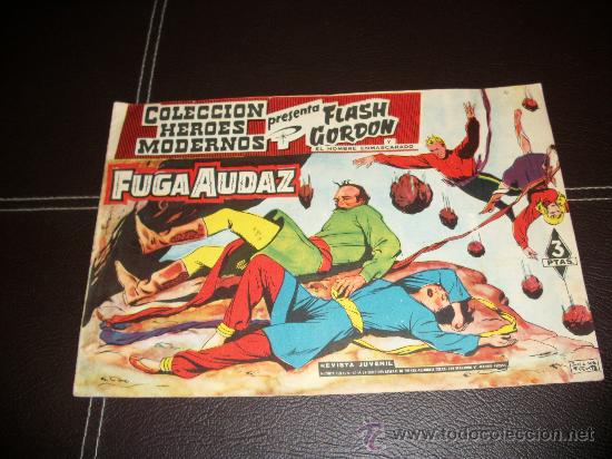 Tebeos: COLECCION HEROES MODERNOS PRESENTA A FLASH GORDON N&ordm; 18 EDITORIAL DOLAR. - Foto 1