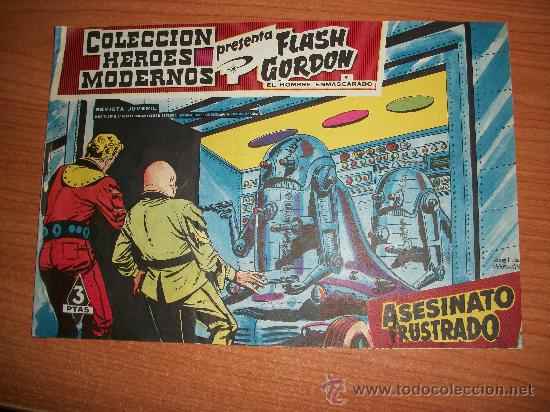 Tebeos: COLECCION HEROES MODERNOS PRESENTA A FLASH GORDON N&ordm; 16 EDITORIAL DOLAR. - Foto 1