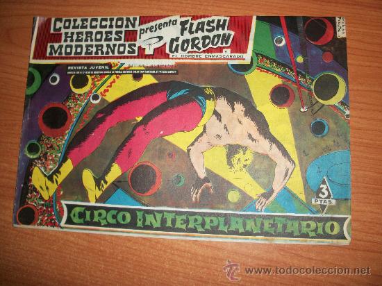 Tebeos: COLECCION HEROES MODERNOS PRESENTA A FLASH GORDON N&ordm; 27 EDITORIAL DOLAR. - Foto 1