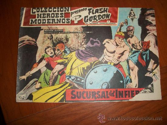 Tebeos: COLECCION HEROES MODERNOS PRESENTA A FLASH GORDON N&ordm; 45 EDITORIAL DOLAR. - Foto 1