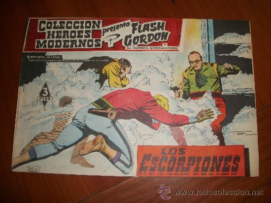 Tebeos: COLECCION HEROES MODERNOS PRESENTA A FLASH GORDON N&ordm; 54 EDITORIAL DOLAR. - Foto 1