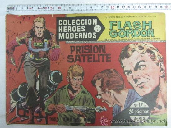 Tebeos: Comic de Flash Gordon, Prision satelite, n&ordm; 17 - Foto 1