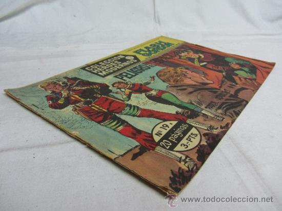 Tebeos: Comic de Flash Gordon, Peligro en el espacio, n&ordm; 19 - Foto 3