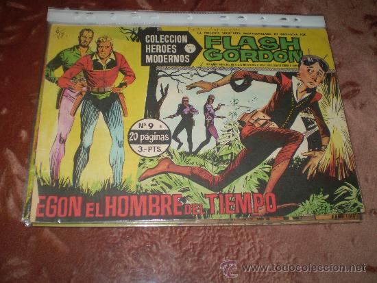 Tebeos: Heroes Modernos. Serie B. Flash Gordon n&ordm; 9 - Foto 1