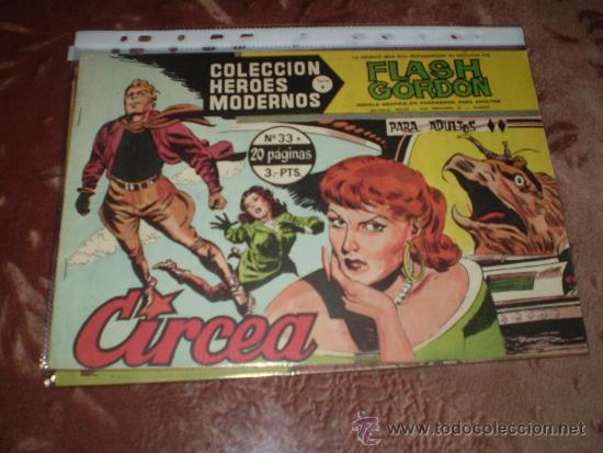 Tebeos: Heroes Modernos. Serie B. Flash Gordon n&ordm; 33 - Foto 1