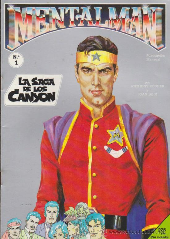 Tebeos: Mentalman. Lote de 5 ejemplares del 1 al 5. - Foto 1