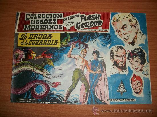 Tebeos: COLECCION HEROES MODERNOS PRESENTA A FLASH GORDON N&ordm; 7 EDITORIAL DOLAR. - Foto 1