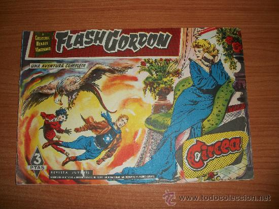 Tebeos: COLECCION HEROES MODERNOS PRESENTA A FLASH GORDON N&ordm; 7 EDITORIAL DOLAR. - Foto 1