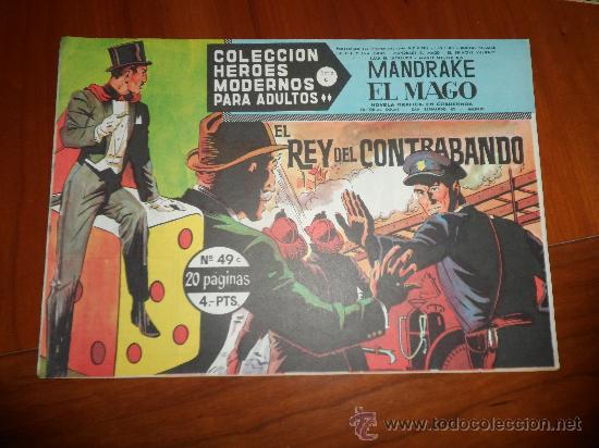 Tebeos: MANDRAKE EL MAGO HEROES MODERNOS DOLAR SERIE C N&ordm; 49 IMPECABLE - Foto 1