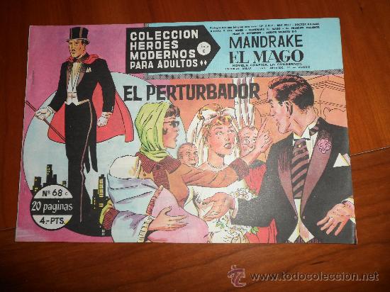 Tebeos: MANDRAKE EL MAGO  HEROES MODERNOS DOLAR SERIE C N&ordm; 68 IMPECABLE - Foto 1