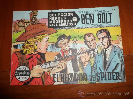 Tebeos: BEN BOLT HEROES MODERNOS DOLAR SERIE C N&ordm; 73 IMPECABLE - Foto 1