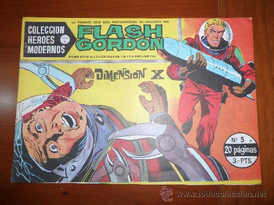 Tebeos: FLASH GORDON HEROES MODERNOS DOLAR SERIE B N&ordm; 5 IMPECABLE - Foto 1