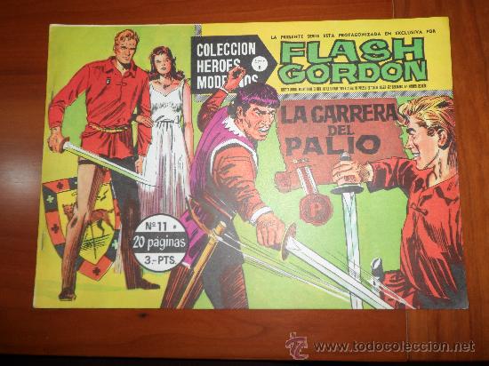 Tebeos: FLASH GORDON HEROES MODERNOS DOLAR SERIE B N&ordm; 11 IMPECABLE - Foto 1