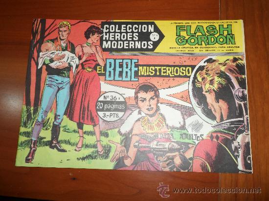 Tebeos: FLASH GORDON HEROES MODERNOS DOLAR SERIE B N&ordm; 36 IMPECABLE - Foto 1