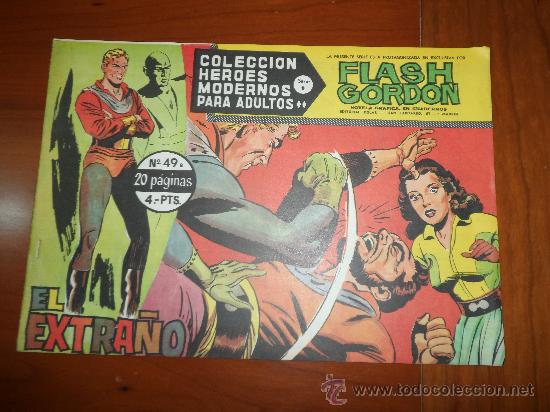 Tebeos: FLASH GORDON HEROES MODERNOS DOLAR SERIE B N&ordm; 49 IMPECABLE - Foto 1