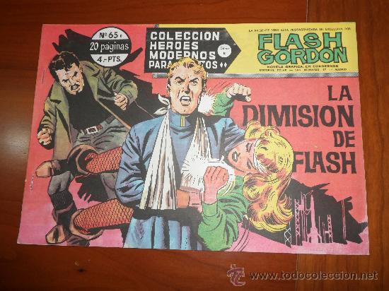 Tebeos: FLASH GORDON HEROES MODERNOS DOLAR SERIE B N&ordm; 65 IMPECABLE - Foto 1