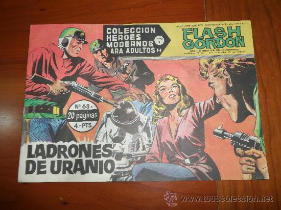 Tebeos: FLASH GORDON HEROES MODERNOS DOLAR SERIE B N&ordm; 68 IMPECABLE - Foto 1