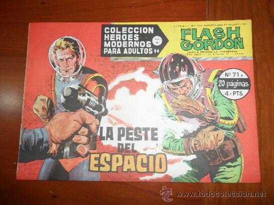 Tebeos: FLASH GORDON HEROES MODERNOS DOLAR SERIE B N&ordm; 71 IMPECABLE - Foto 1