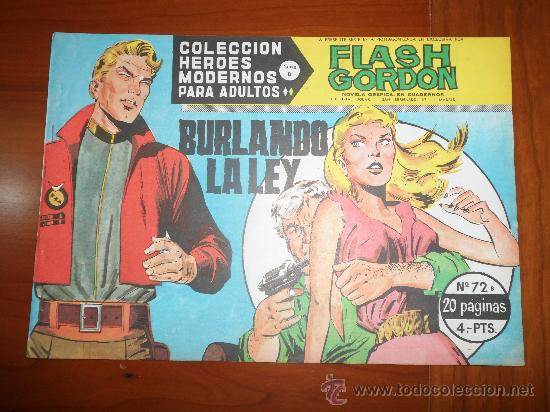 Tebeos: FLASH GORDON HEROES MODERNOS DOLAR SERIE B N&ordm; 72 IMPECABLE - Foto 1