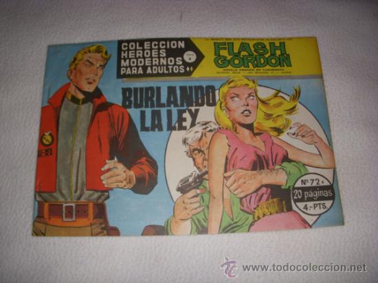Tebeos: COLECCI&Oacute;N HEROES MODERNOS N&ordm; 72, SERIE B, CON FLASH GORDON, EDITORIAL D&Oacute;LAR - Foto 1