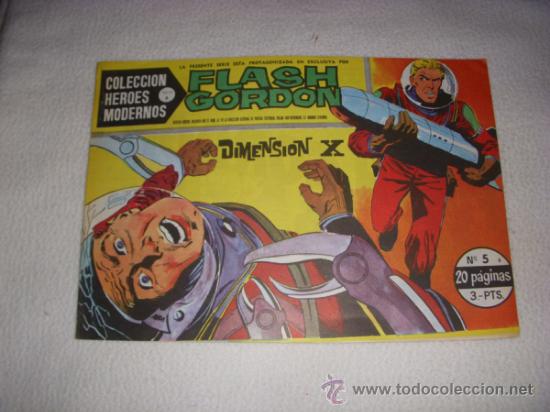 Tebeos: COLECCI&Oacute;N HEROES MODERNOS N&ordm; 5, SERIE B, CON FLASH GORDON, EDITORIAL D&Oacute;LAR - Foto 1