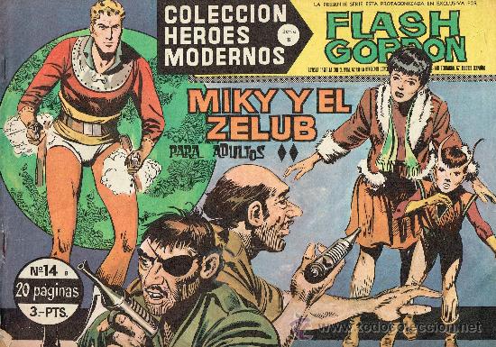 Tebeos: ED. D&Oacute;LAR - Colecci&oacute;n H&eacute;roes Modernos serie B n&ordm; 14 (FLASH GORDON) - Foto 1