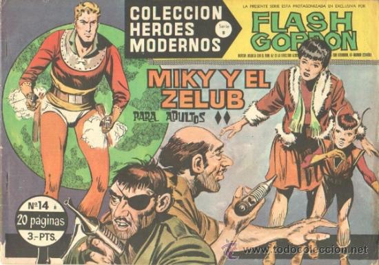 Tebeos: FLASH GORDON SERIE B N&ordm; 14 EDI. DOLAR - Foto 1