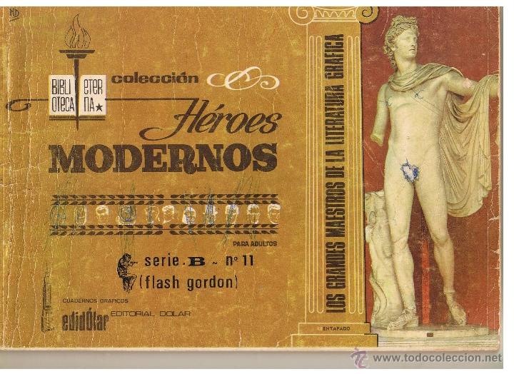 Tebeos: HEROES MODERNOS SERIE B n&ordm; 11. FLASH GORDON. DOLAR - Foto 1