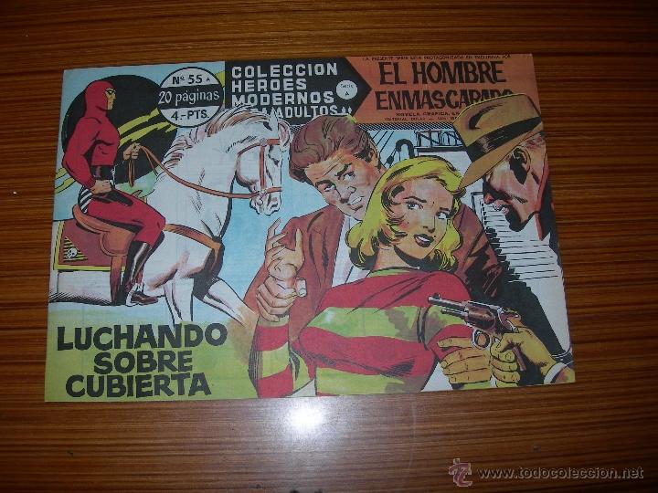 Tebeos: EL HOMBRE ENMASCARADO N&ordm; 55 DE DOLAR - Foto 1
