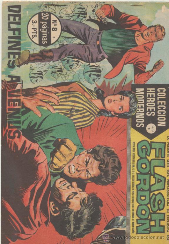Tebeos: Flash Gordon Serie B n&ordm;  8. H&eacute;roes Modernos. - Foto 1