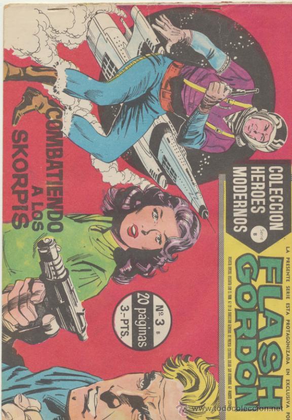 Tebeos: Flash Gordon Serie B n&ordm;  3. H&eacute;roes Modernos. - Foto 1