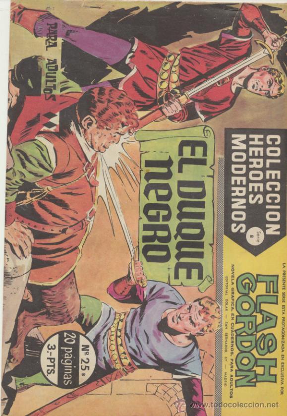 Tebeos: Flash Gordon Serie B n&ordm;  25. H&eacute;roes Modernos. - Foto 1