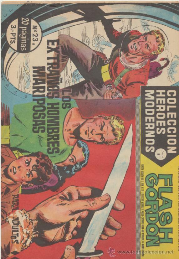 Tebeos: Flash Gordon Serie B n&ordm;  23. H&eacute;roes Modernos. - Foto 1