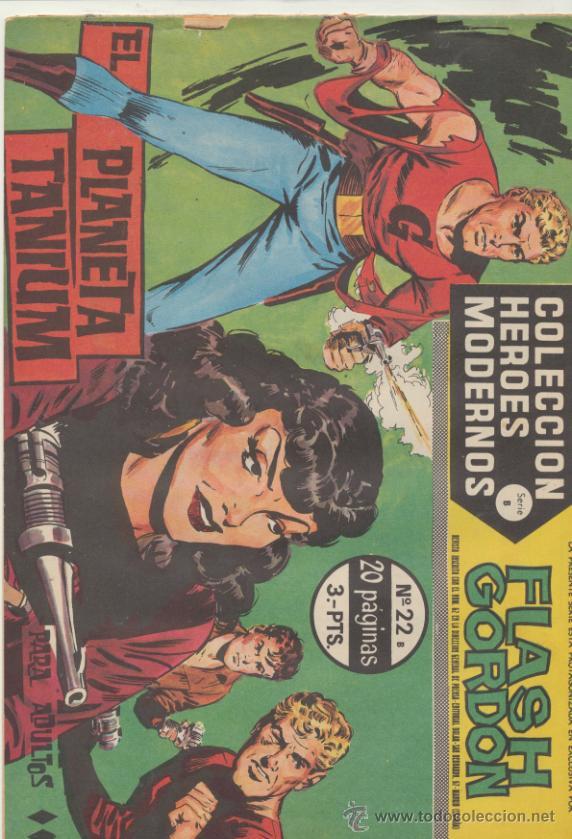 Tebeos: Flash Gordon Serie B n&ordm;  22. H&eacute;roes Modernos. - Foto 1