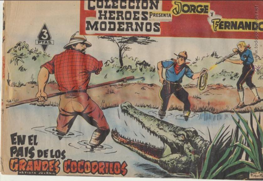 Tebeos: Jorge y Fernando n&ordm;  15.  Dolar  1959. - Foto 1