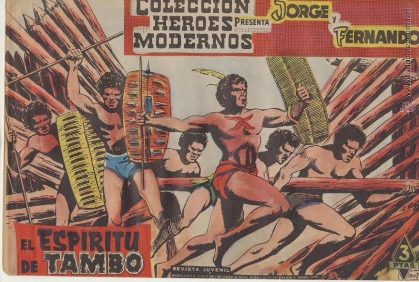 Tebeos: Jorge y Fernando n&ordm;  13.  Dolar  1959. - Foto 1