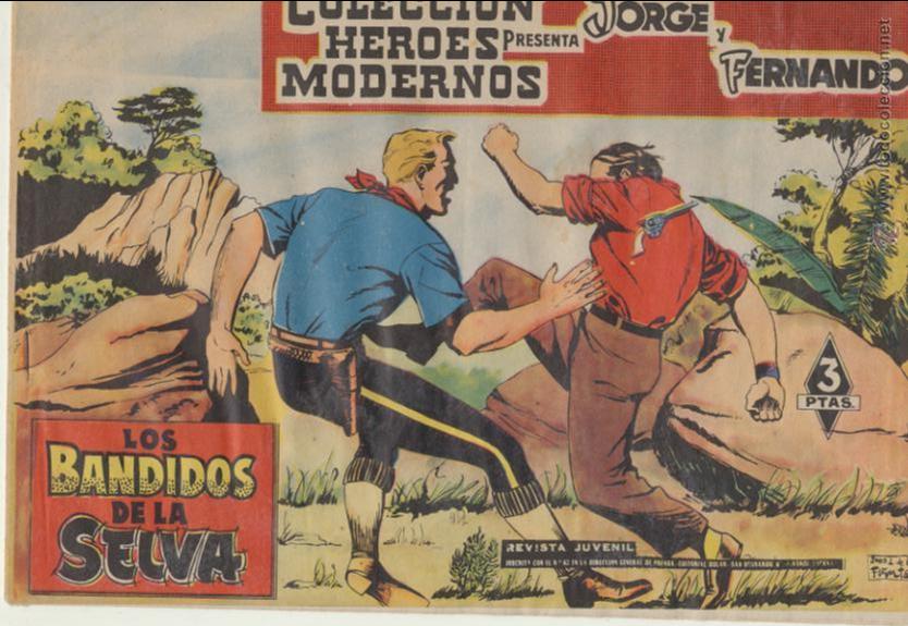 Tebeos: Jorge y Fernando n&ordm;  10.  Dolar  1959. - Foto 1