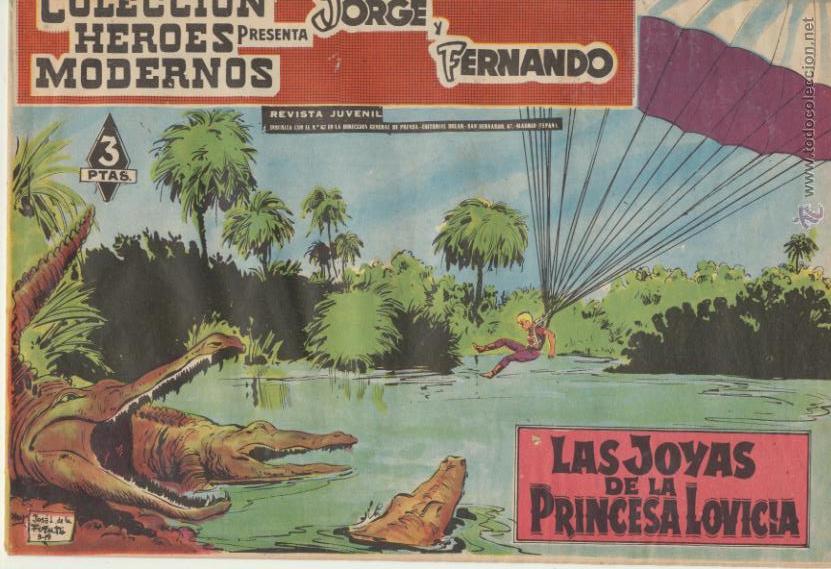 Tebeos: Jorge y Fernando n&ordm;  7.  Dolar  1959. - Foto 1
