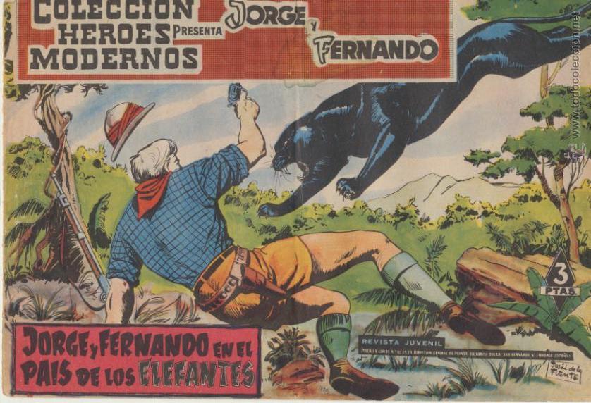Tebeos: Jorge y Fernando n&ordm;  1.  Dolar  1959. - Foto 1