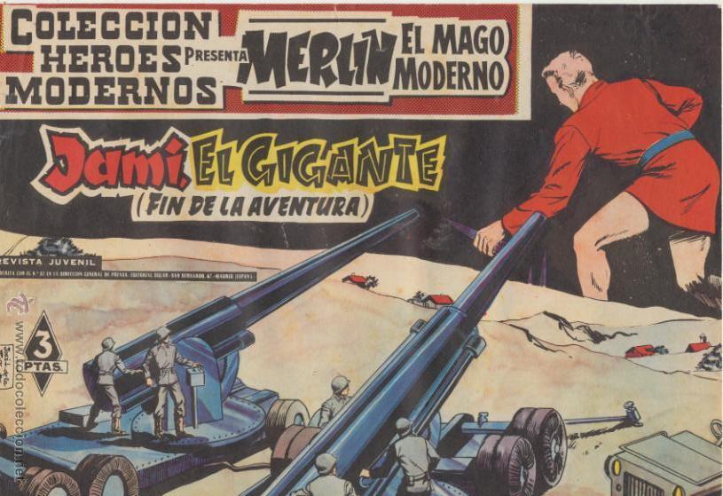 Tebeos: Merlin El Mago Moderno n&ordm;  6. Dolar  1960. - Foto 1
