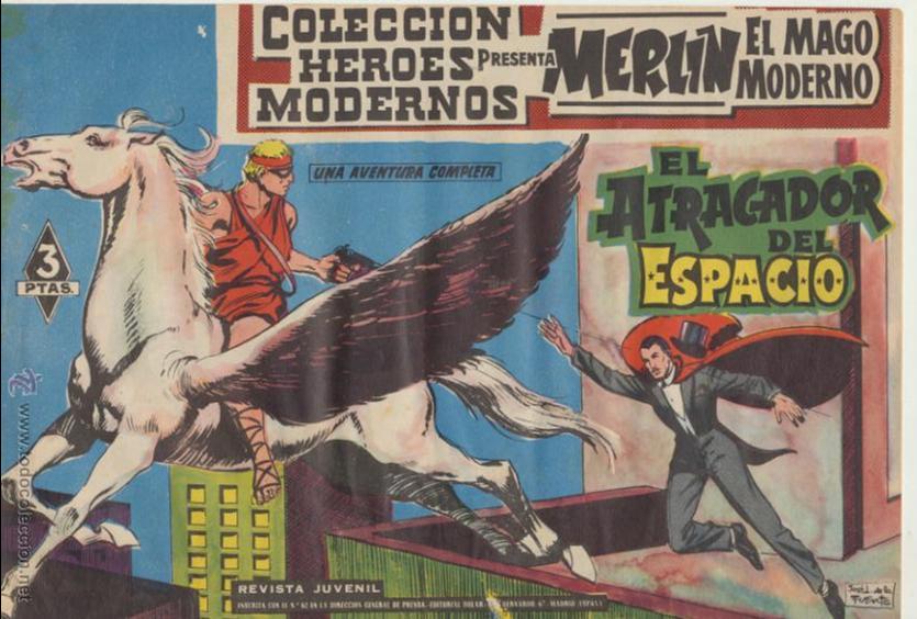 Tebeos: Merlin El Mago Moderno n&ordm;  3. Dolar  1960. - Foto 1