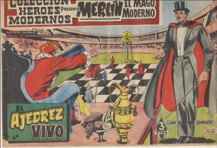 Tebeos: Merlin El Mago Moderno n&ordm;  1. Dolar  1960. - Foto 1