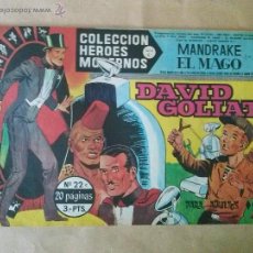 Tebeos: MANDRAKE EL MAGO - Nº 22 - HEROES MODERNOS SERIE C - DOLAR